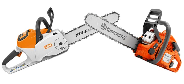 Comparativa : Motosierras Stihl vs. Husqvarna 2024 ▷ Decalecenter